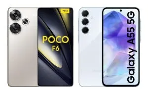 گلکسی A55 یا پوکو F6؛ کدام را ترجیح می‌دهید؟