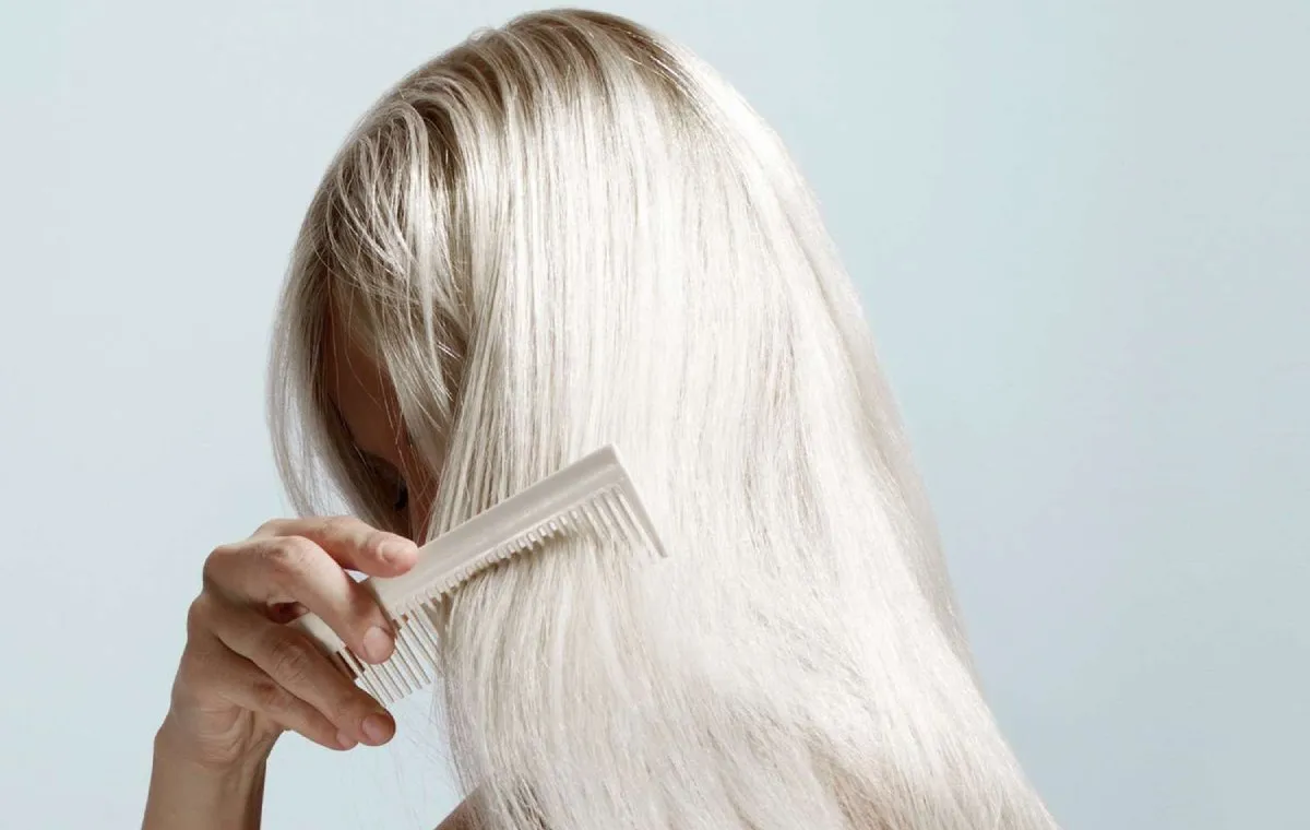 روتین نگهداری از موهای بلیچ شده