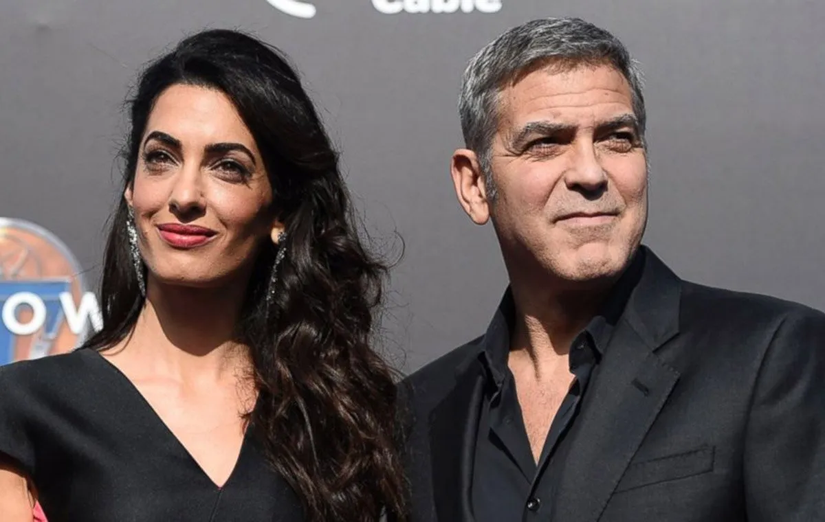 جورج کلونی و همسرش امل کلونی