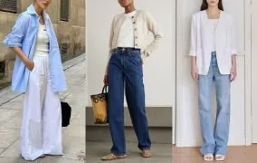 استایل با تاپ سفید