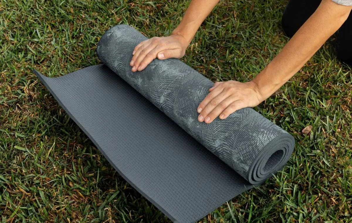 مت یوگا در طبیعت