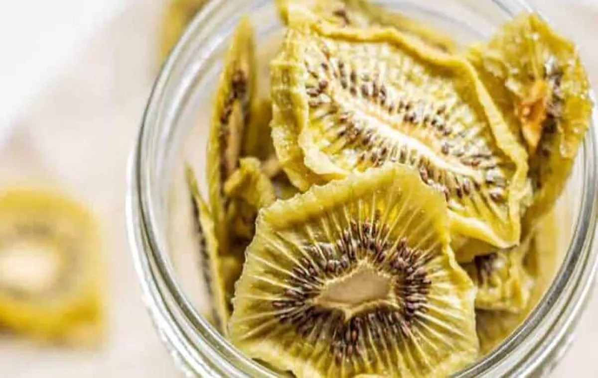 خواص کیوی خشک شده