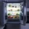 the opened refrigerator