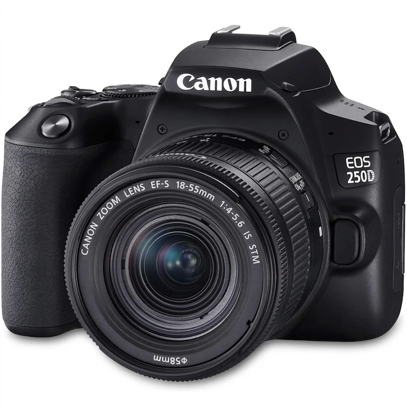 دوربین کنون EOS 250D با لنز 18-55mm IS STM