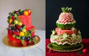 تزیین میوه شب یلدا