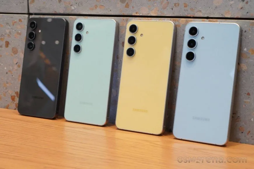 رنگ‌بندی گلکسی S24 فن ادیشن