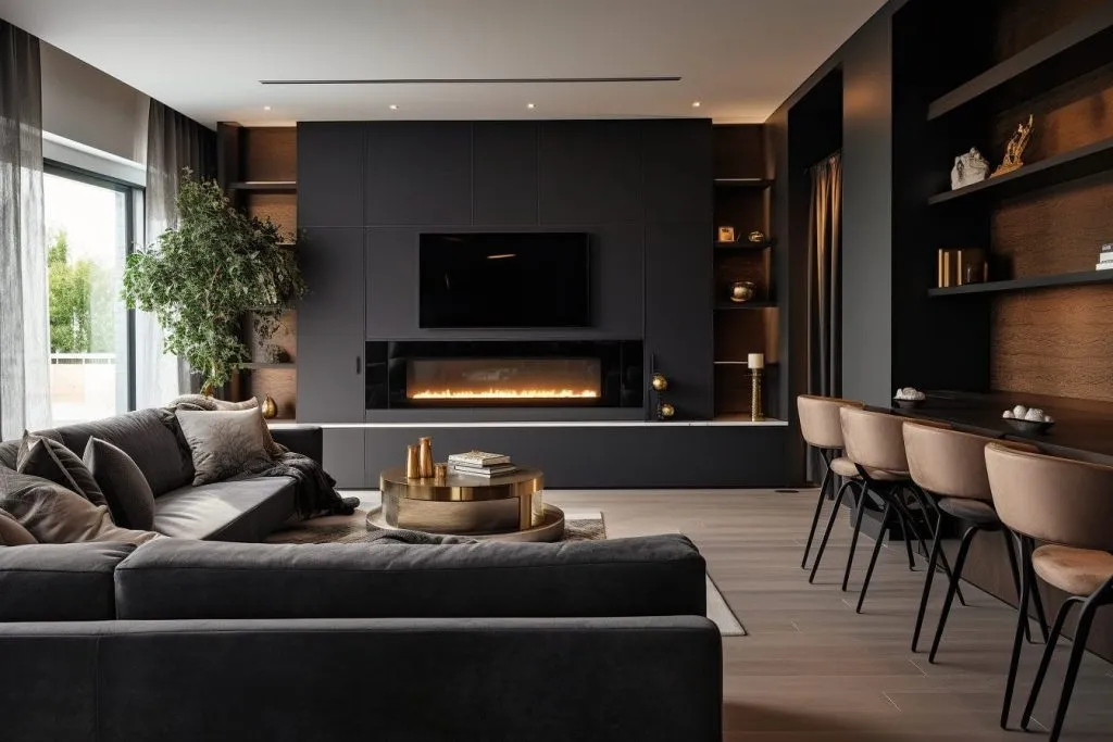 استفاده از رنگ مشکی در طراحی داخلی