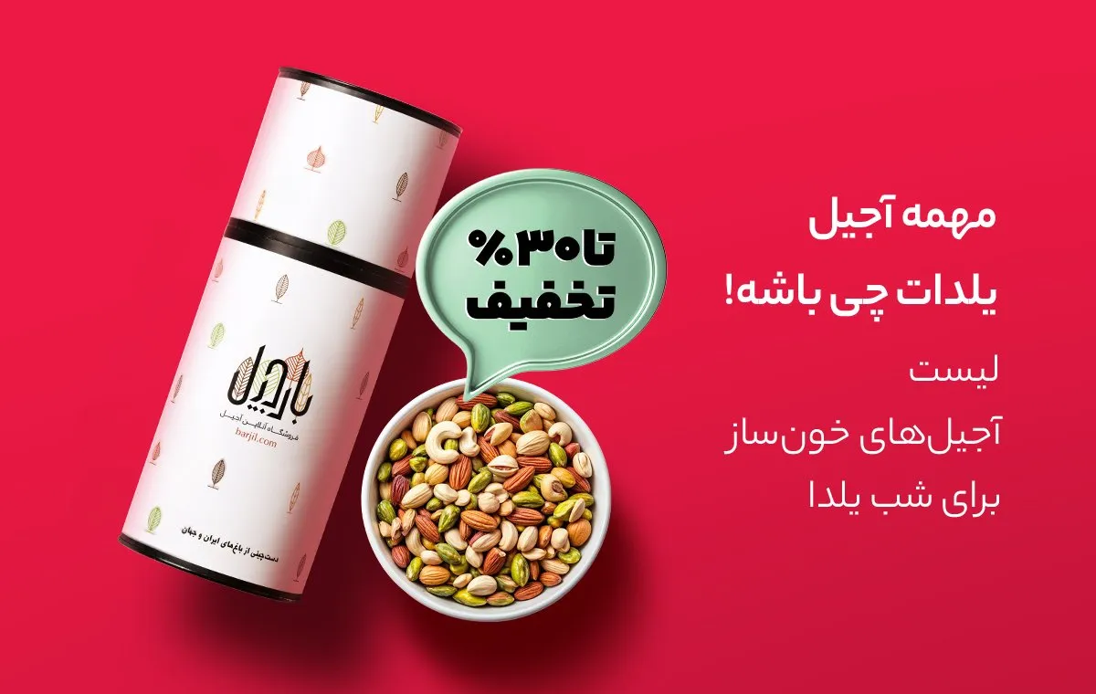 لیست آجیل‌های خون‌ساز