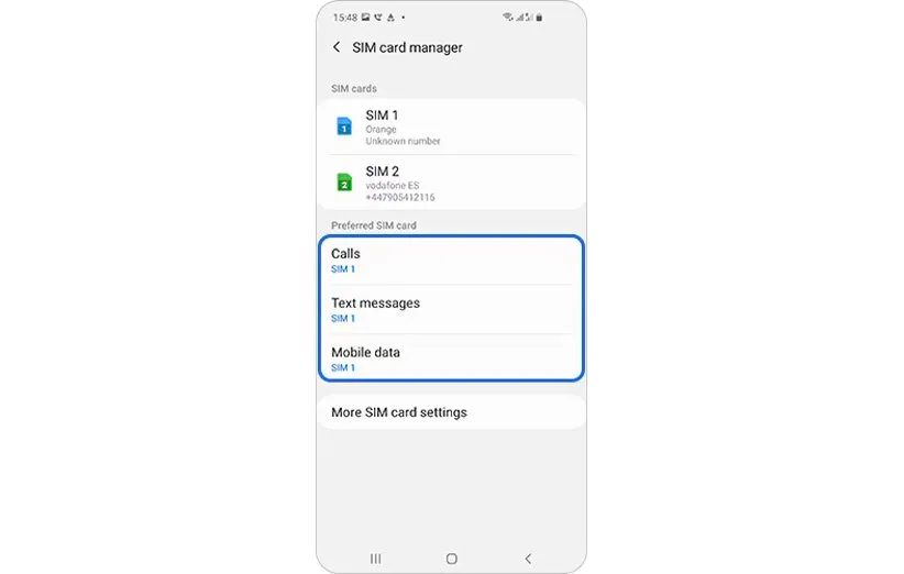 نخواندن سیم کارت در سامسونگ