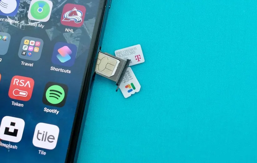 تنظیمات سیم کارت در گوشی سامسونگ