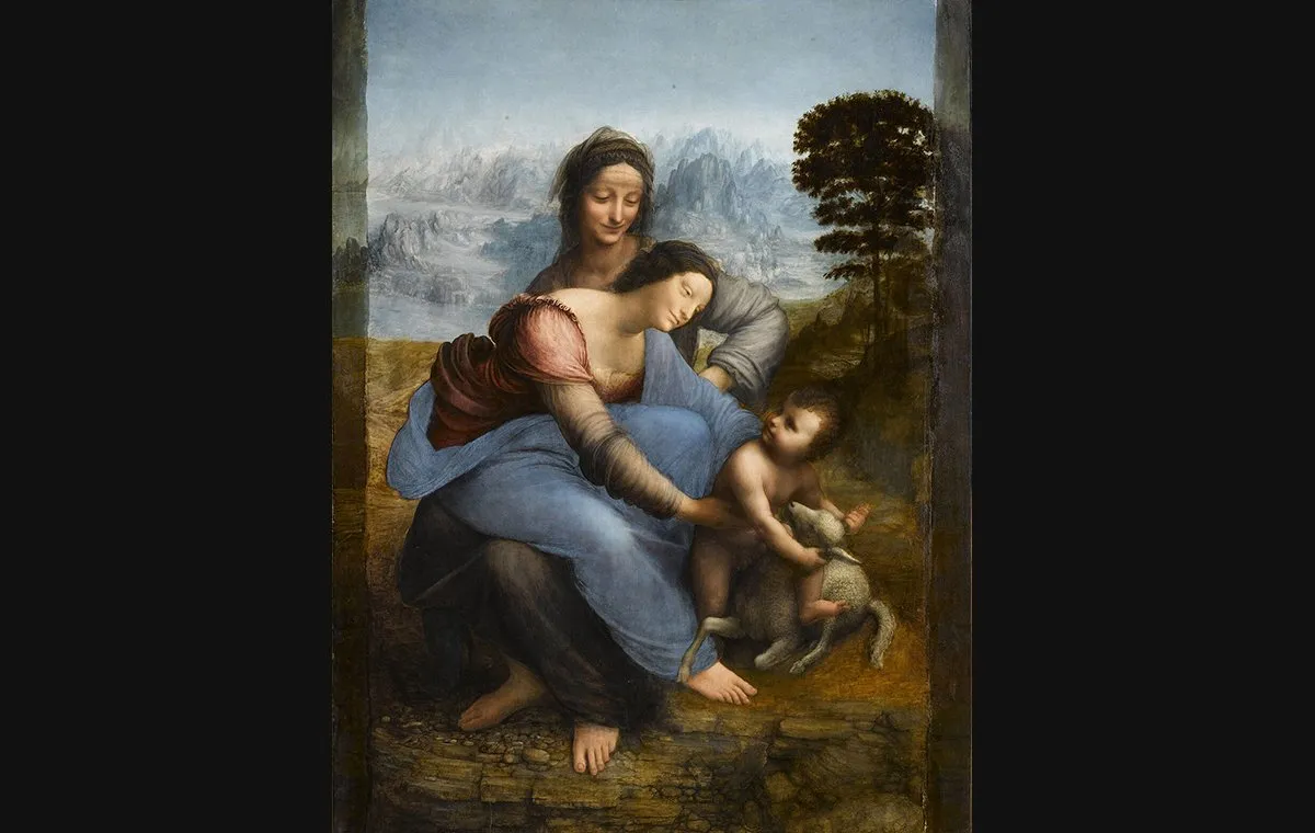 The Virgin and Child with Saint Anne