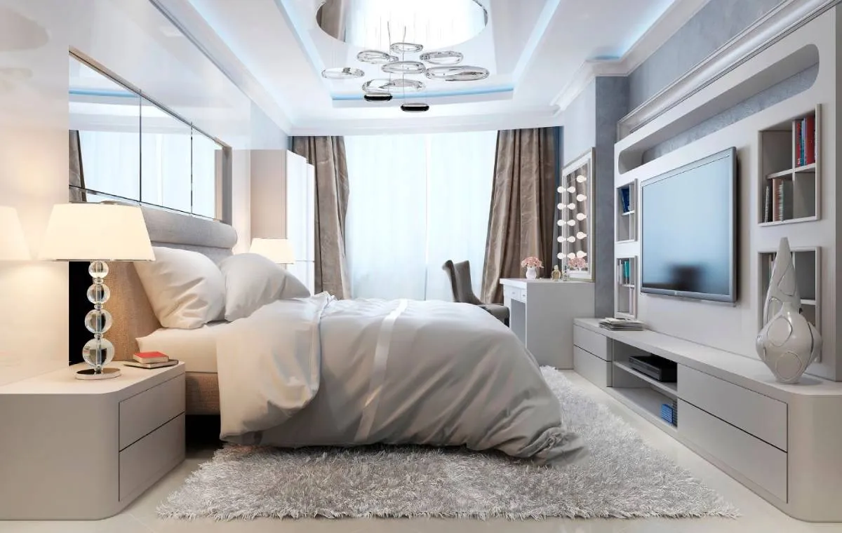  تلویزیون در اتاق خواب 