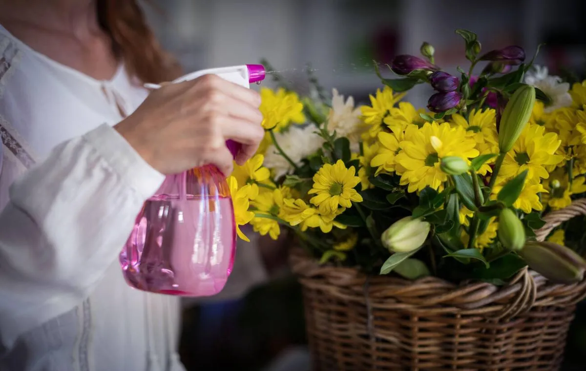 مراقبت از گل طبیعی