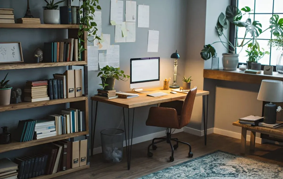 ساخت و طراحی دفتر کار خانگی