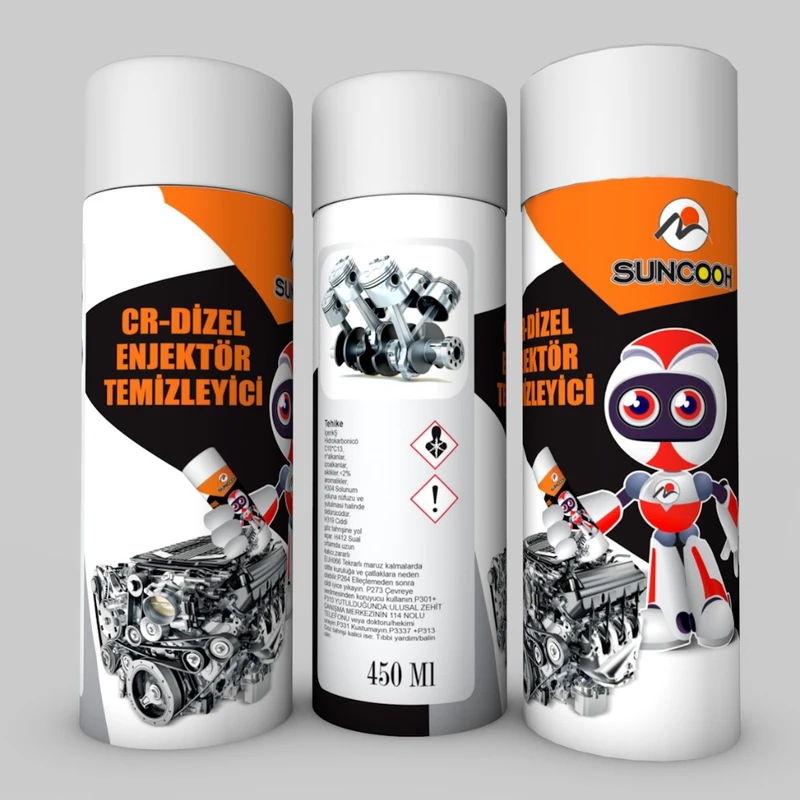 اسپری انژکتور شوی خودرو سانکو مدل T1000حجم 450 میلی لیتر