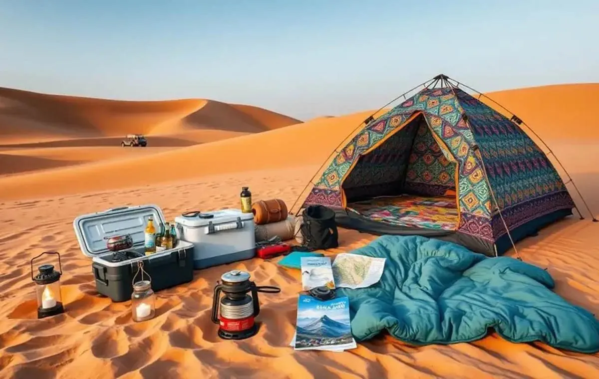 چادر و سایه‌بان مورد نیاز سفر به کویر