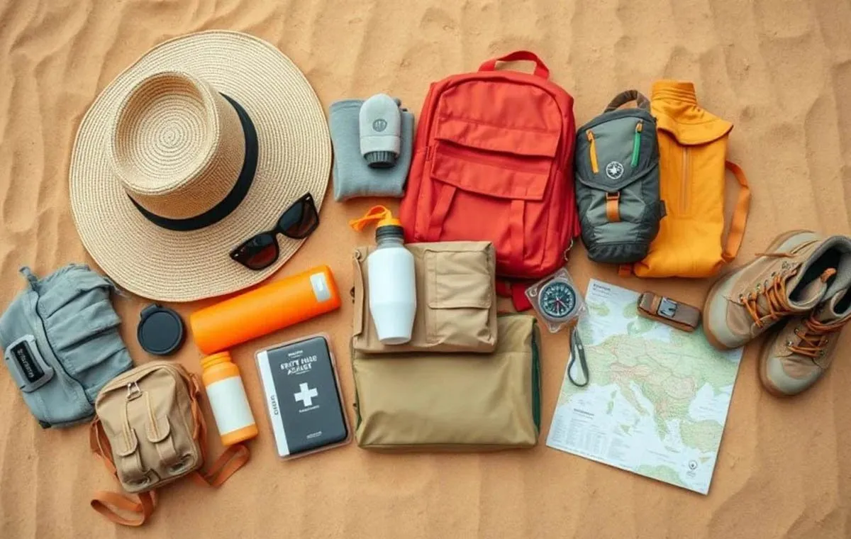 وسایل محافظت در برابر آفتاب در سفر به کویر