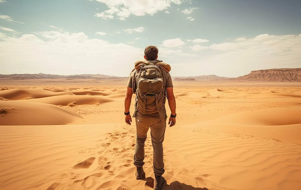 کوله پشتی مناسب برای سفر به کویر