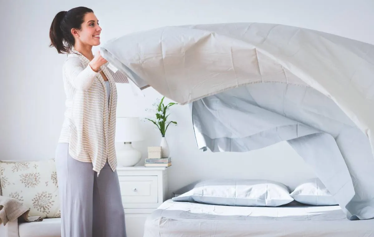 مراحل خانه تکانی اتاق خواب