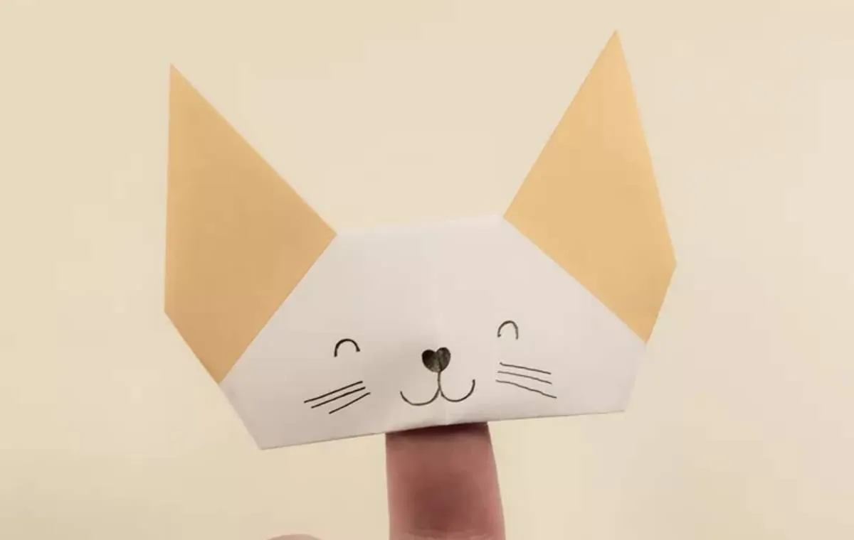 گربه اوریگامی
