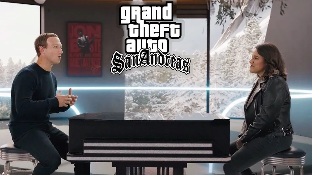 نسخه‌ی واقعیت مجازی جی‌تی‌ای سن آندریاس