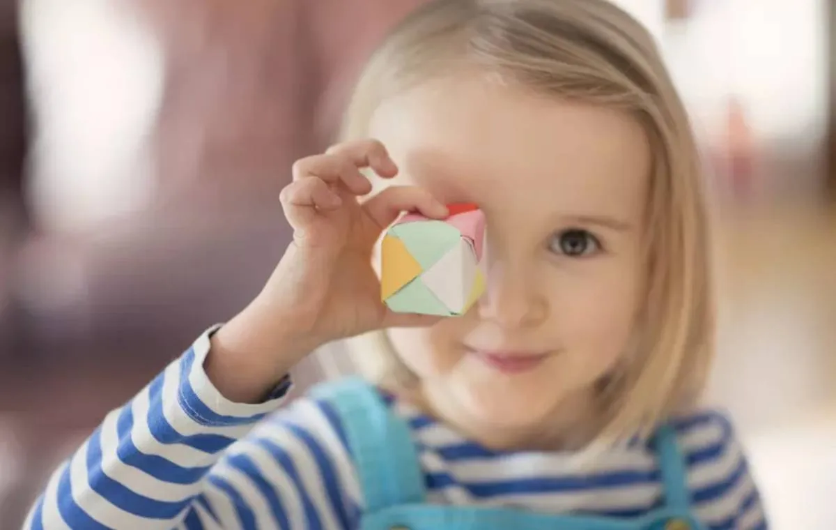 اوریگامی برای سرگرم شدن کودکان