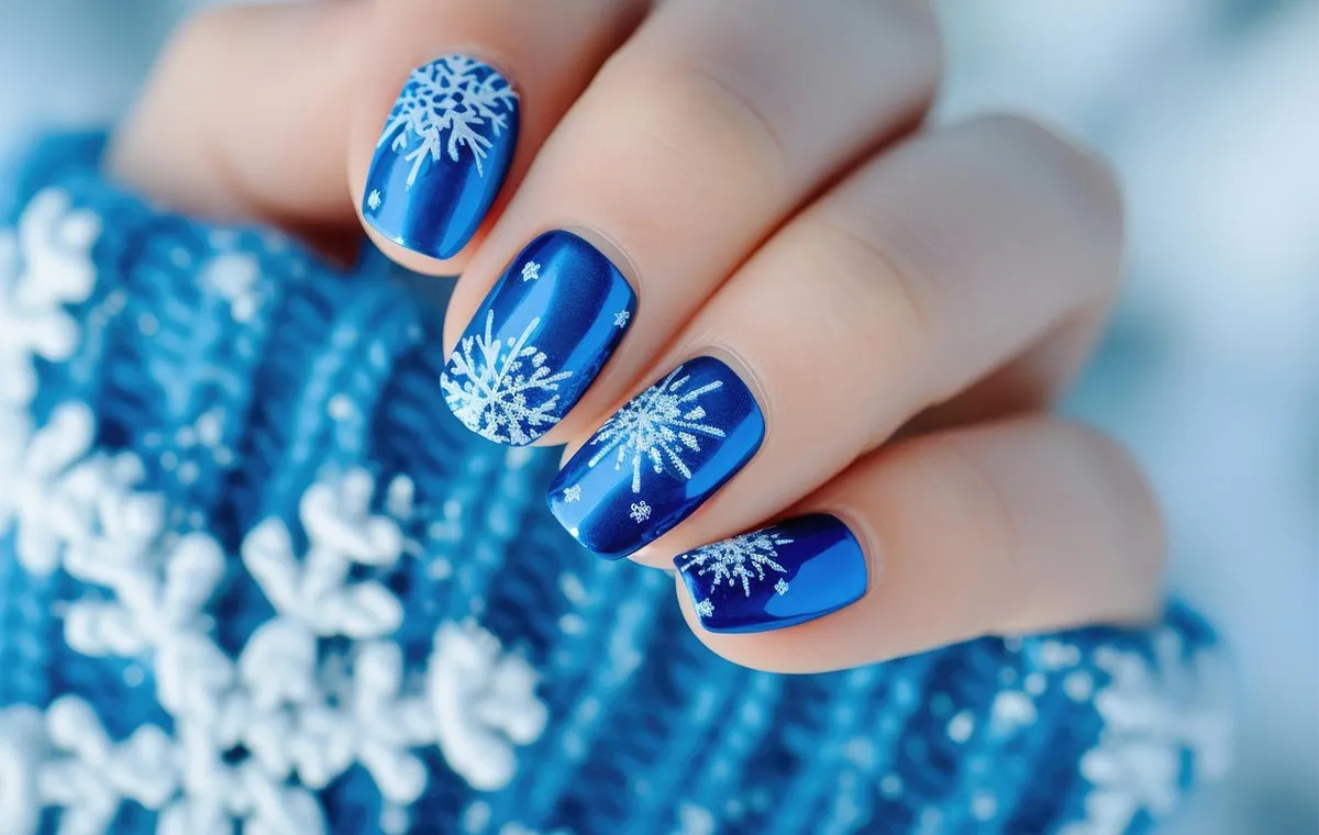 مدل ناخن زمستانی جدید و شیک 2025