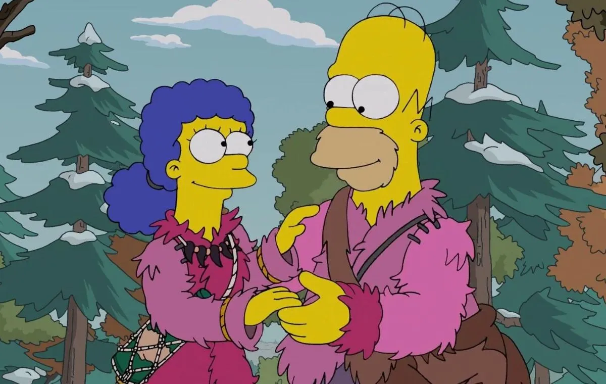 هومر و مارج سیمپسون زوجهای سریالهای درام