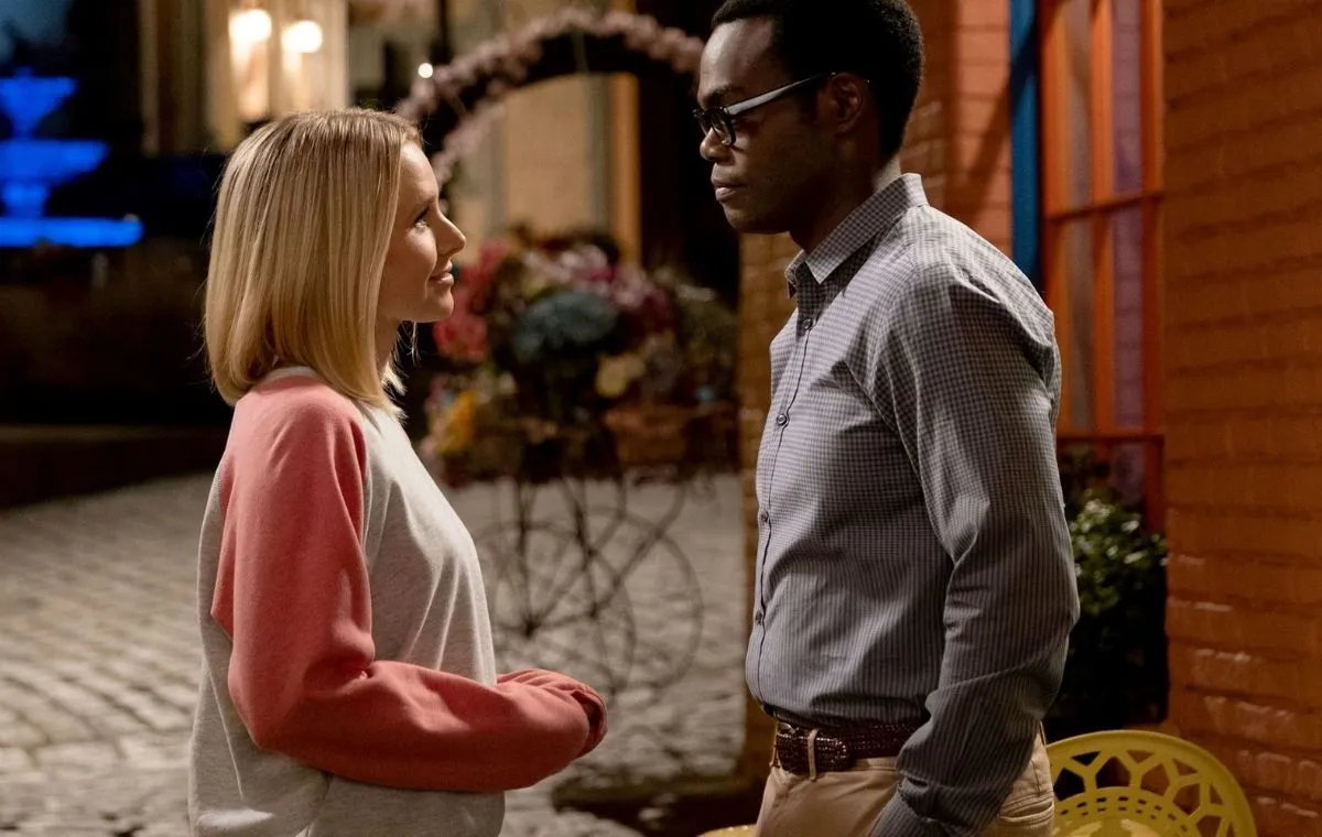 النور شلستروپ و چیدی آناگونی در سریال «جای خوب»