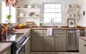 دکوراسیون با رنگ سبز مغز پسته‌ای