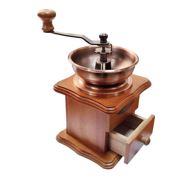 آسیاب قهوه دستی مدل چوبی