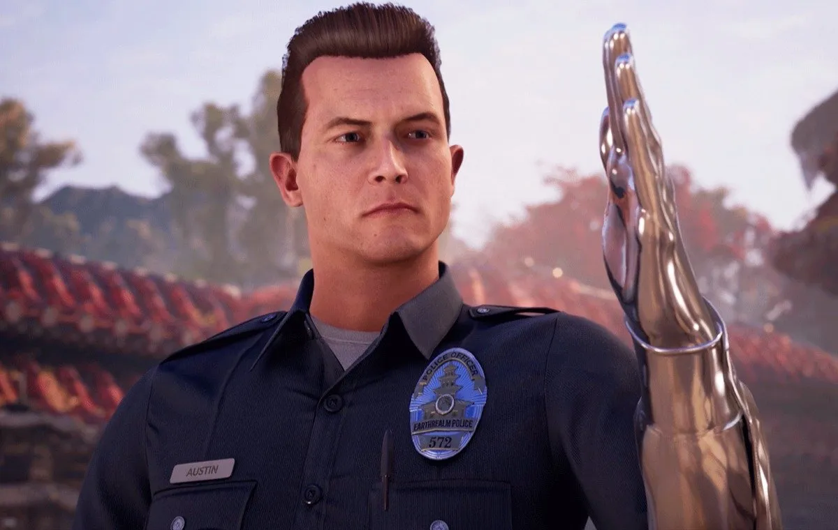 گیم‌پلی T-1000 در مورتال کامبت 1