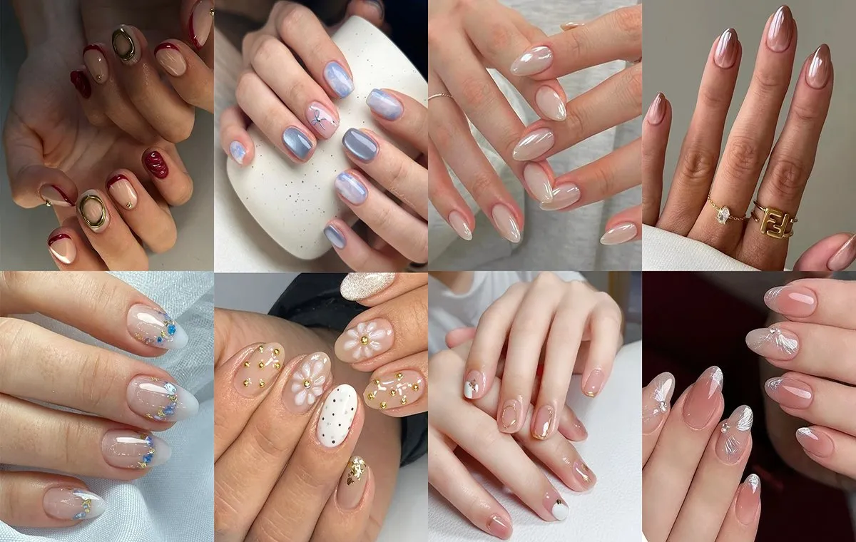 انواع مدل کاور ناخن دخترانه شیک