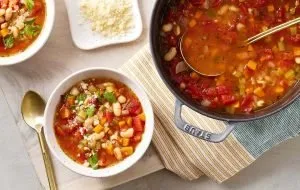 طرز تهیه انواع سوپ سبزیجات