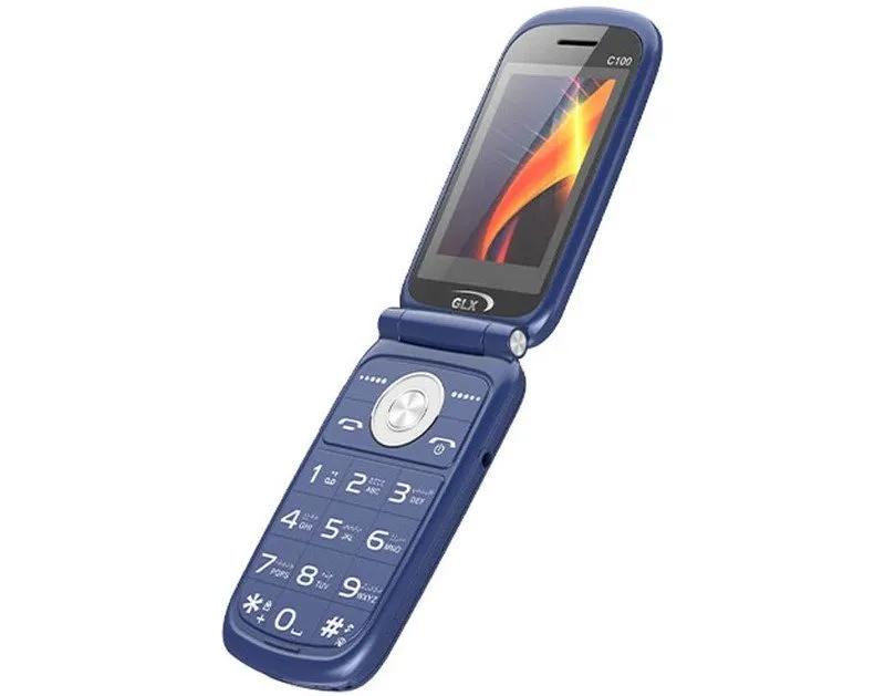 گوشی موبایل جی ال ایکس مدل C100 دو سیم کارت ظرفیت 32 مگابایت - بهترین گوشی ساده GLX
