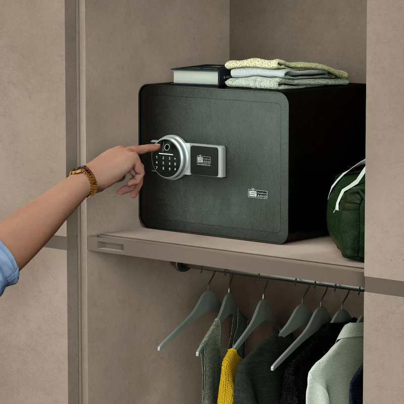 گاوصندوق خانگی الکترونیکی لمسی مدل سدید