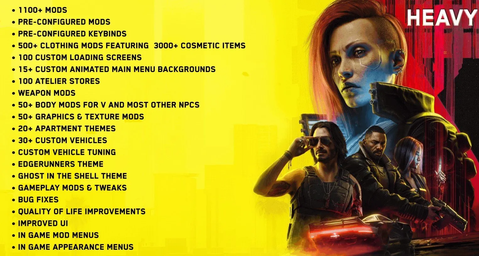 بسته‌ی City of Dreams Overhaul