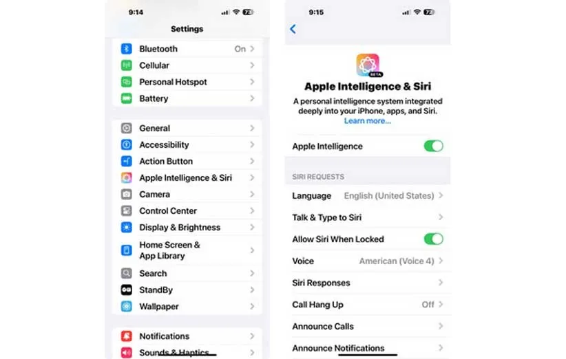 ایراد هوش مصنوعی اپل