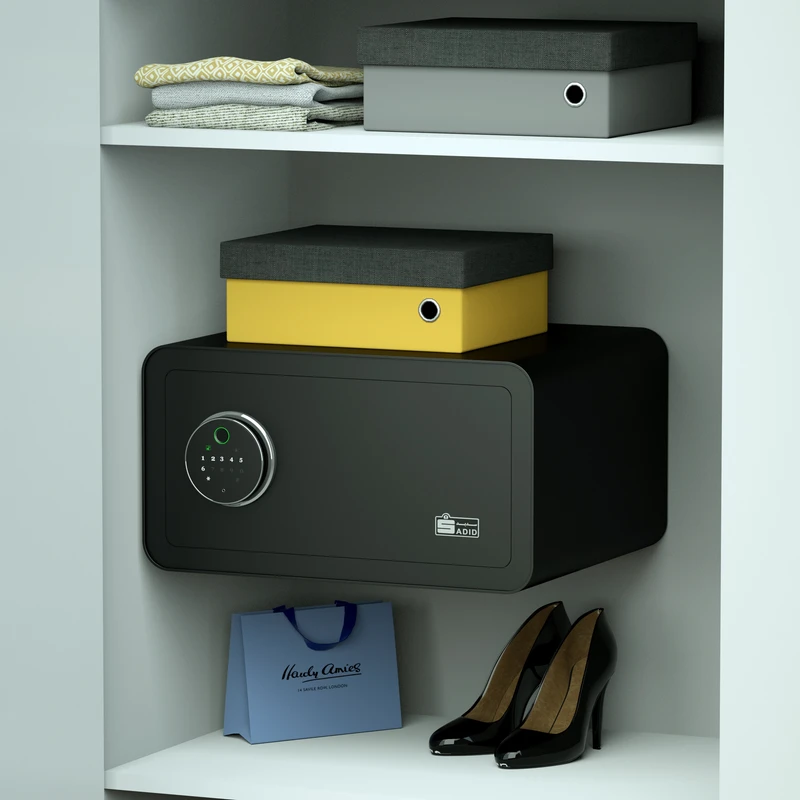 گاوصندوق الکترونیکی سدید مدل لمسی اثرانگشتی 460WFT