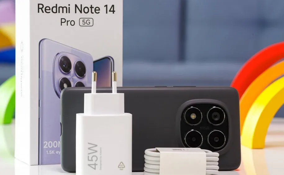 محتویات درون بسته‌بندی Redmi Note 14 Pro 5G