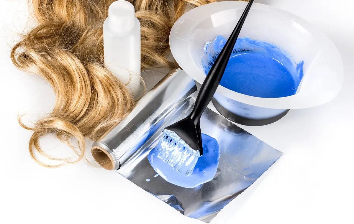 صفر تا صد آموزش ترکیب رنگ مو در خانه