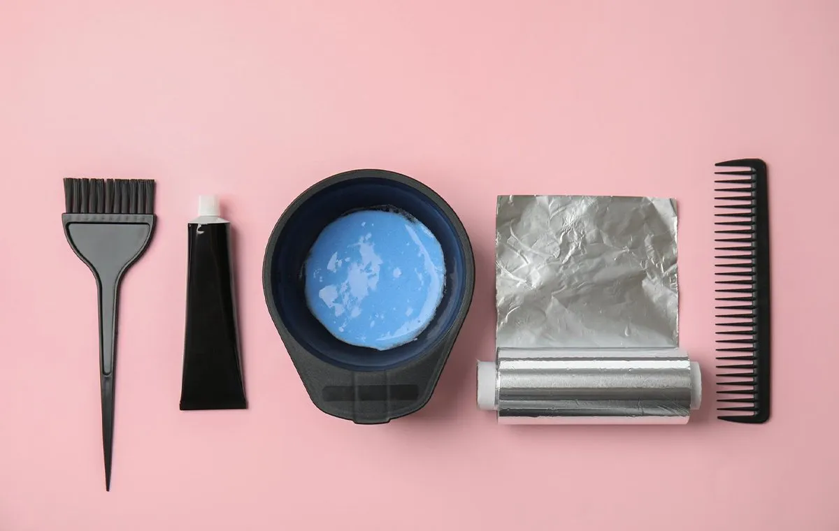 نحوه‌ی ترکیب اکسیدان با رنگ