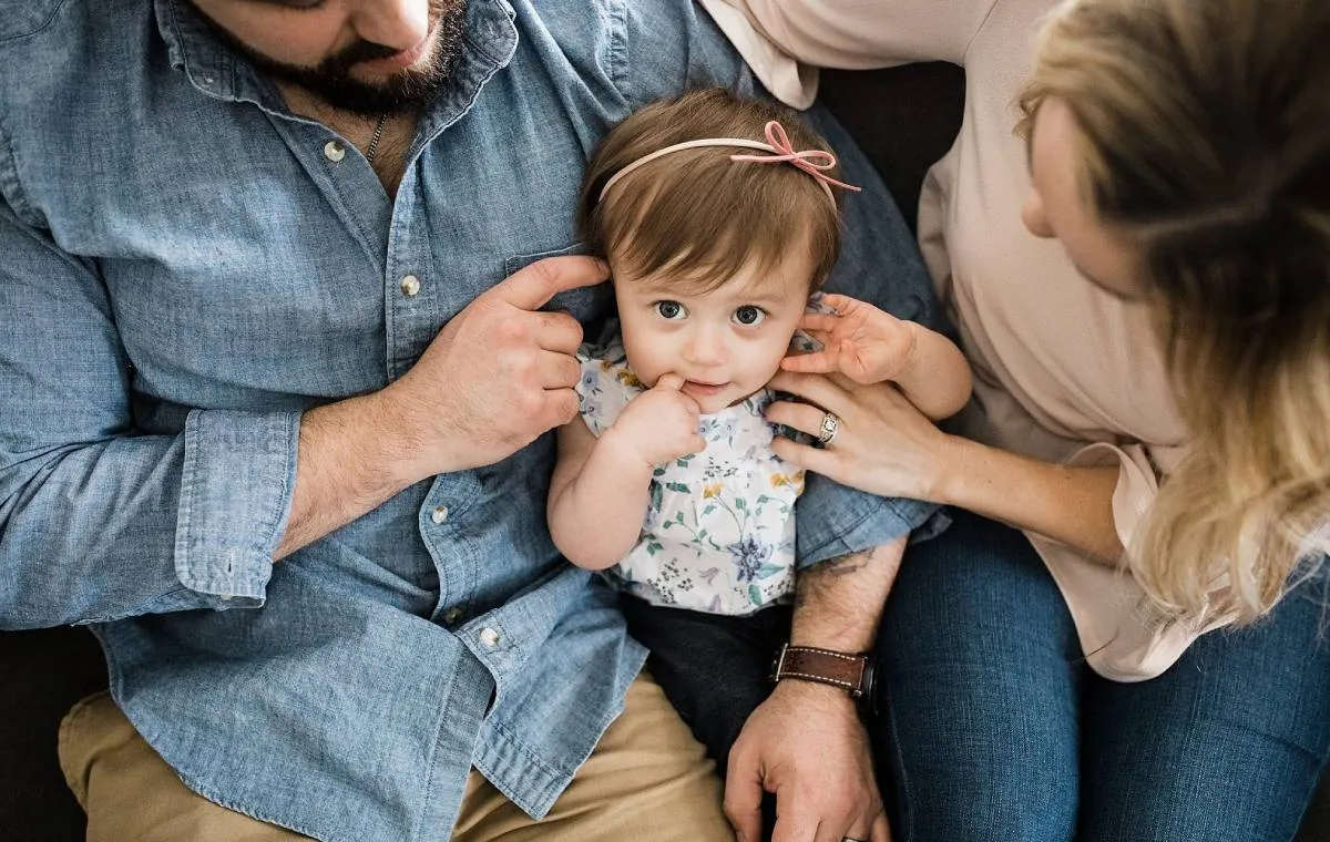 والدین کودک دو ساله