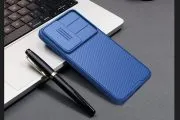 کاور نیلکین مدل CamShield Pro مناسب برای گوشی موبایل سامسونگ Galaxy S25 به رنگ آبی