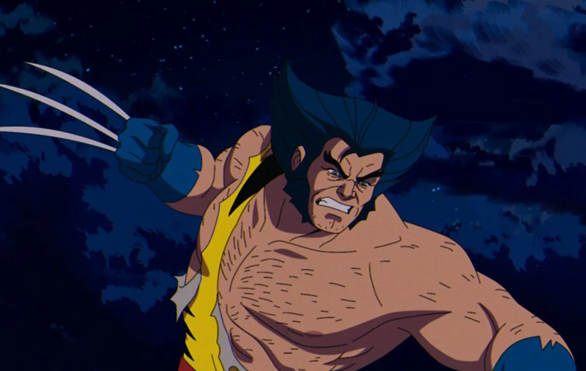 کارتون ولورین و مردان ایکس