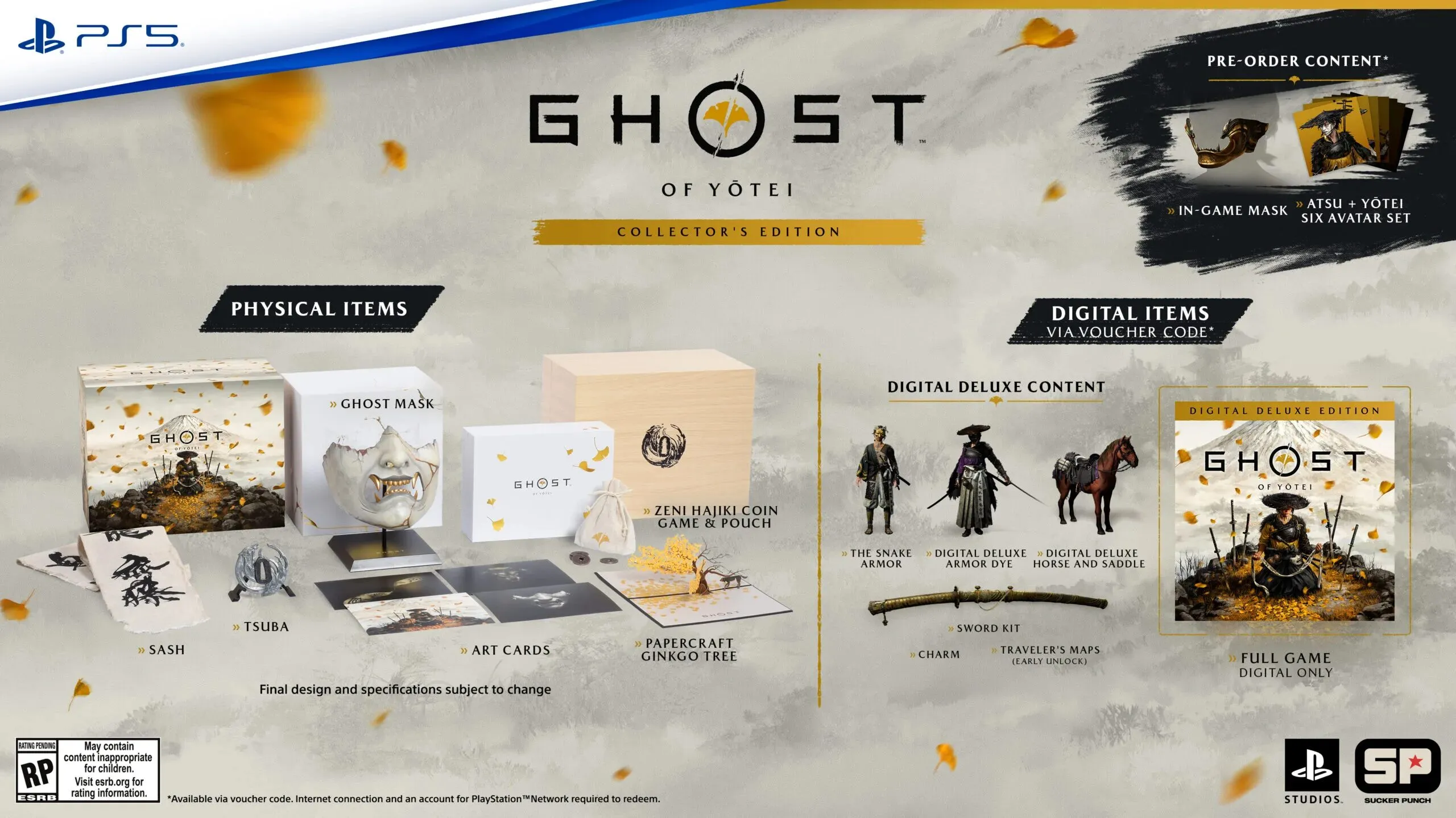 Ghost of Yotei Collectors Edition