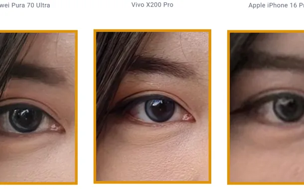 مقایسه عکسهای ثبت شده توسط آیفون 16 پرو مکس با هواوی Pura 70 اولترا و ویوو X200 اولترا