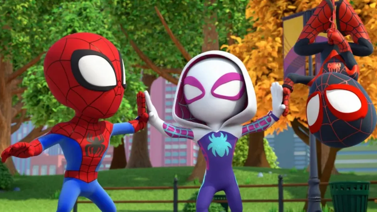 کارتون عنکبوتی و دوستان شگفت‌انگیزش