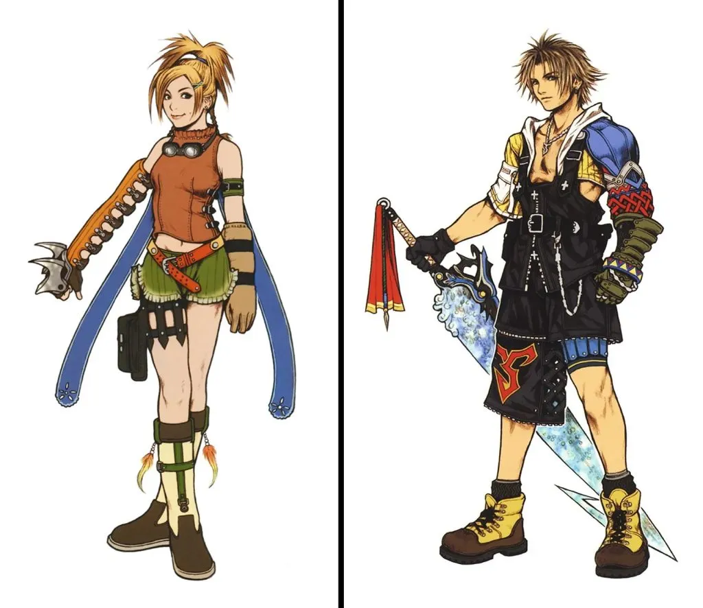 ریکو و تیدوس از فاینال فانتزی ۱۰.