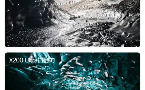 تصاویر ثبت شده از غار توسط دوربین فوق عریض ویوو X200 اولترا